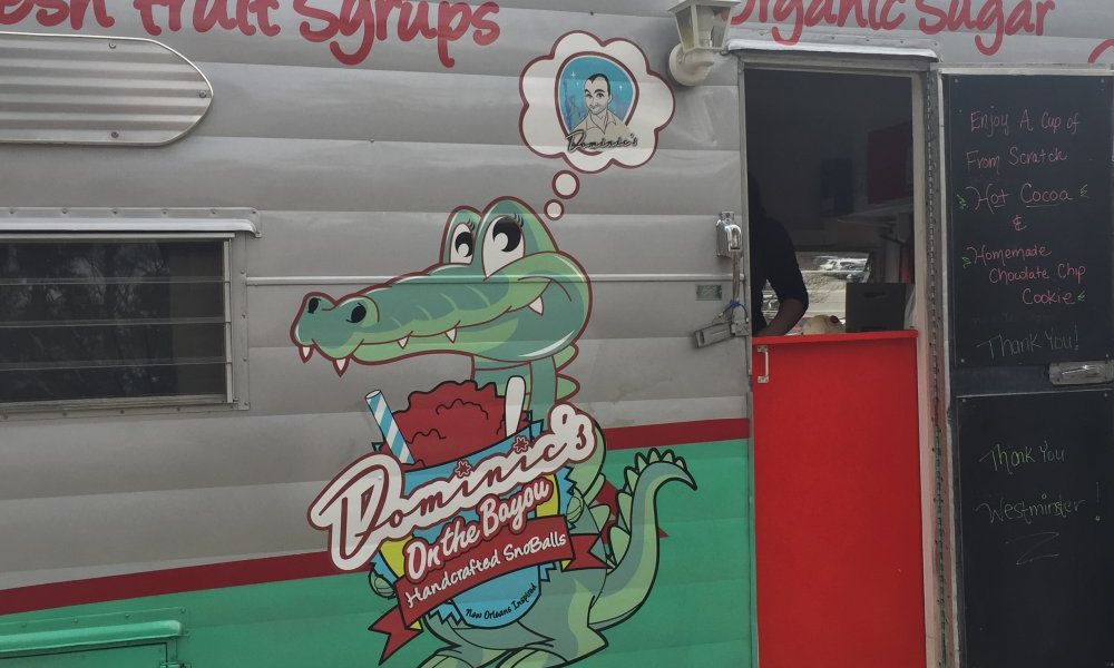 Dominic's On The Bayou Handcrafted Snoballs
