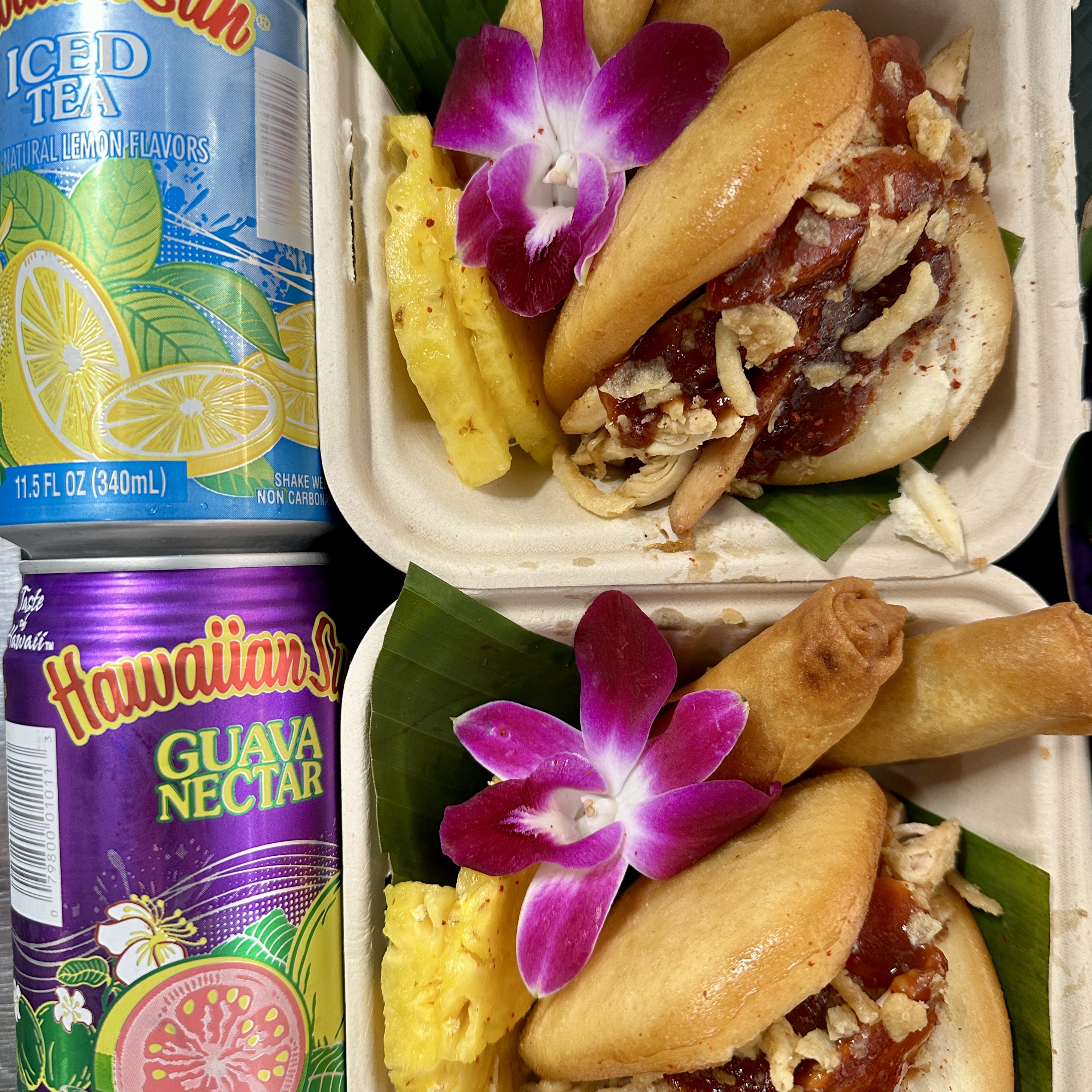 Hawaiian BBQ Bao Combo