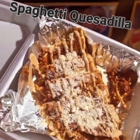 Spaghetti Quesadilla