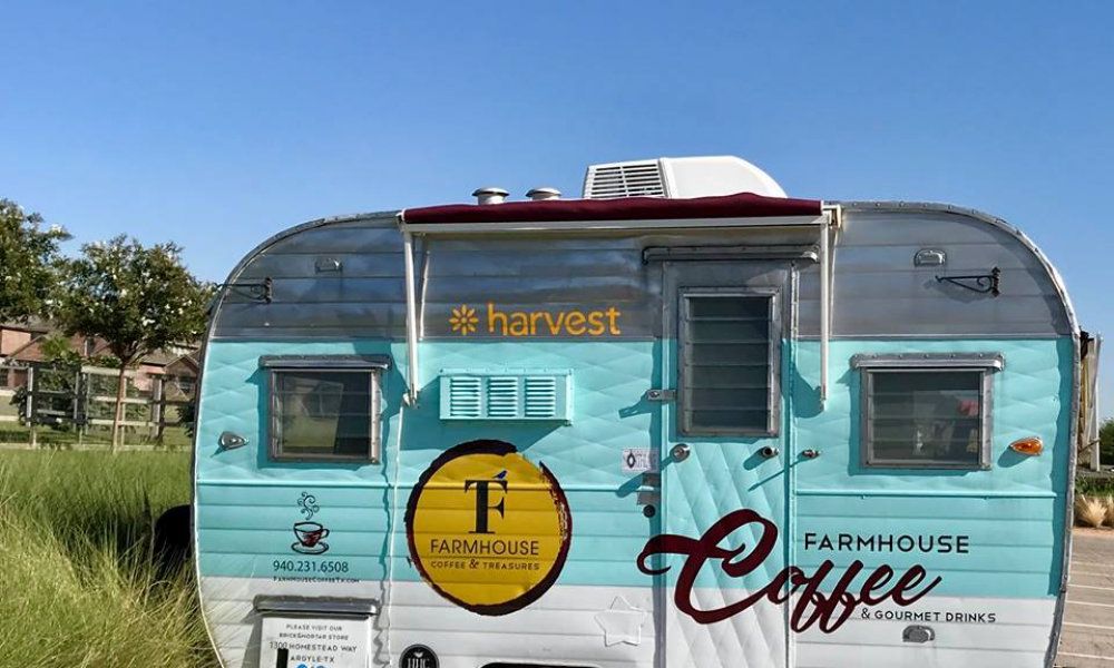 Farmhouse Coffee Trailer