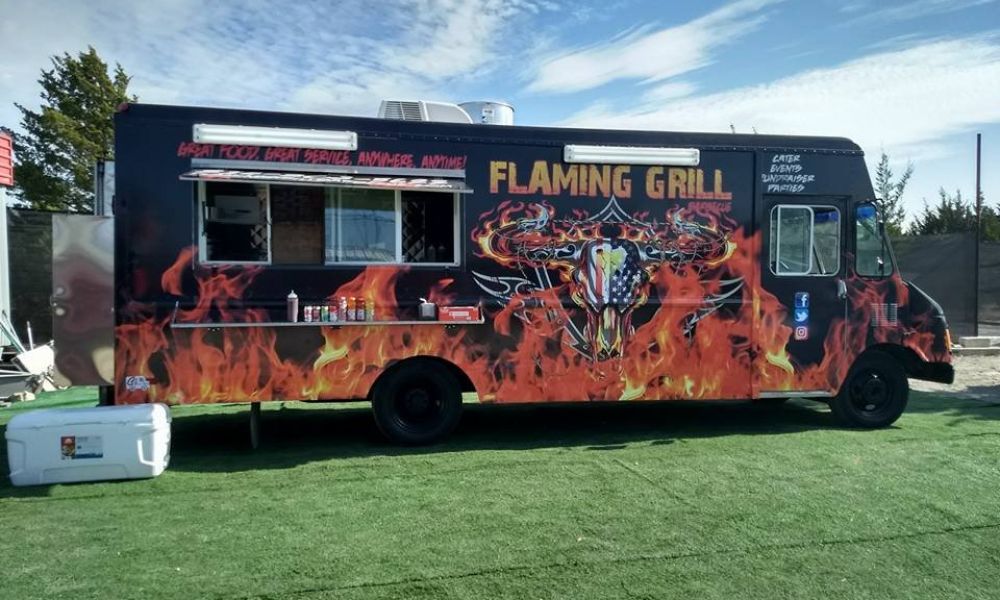 Flaming Grill Barbecue