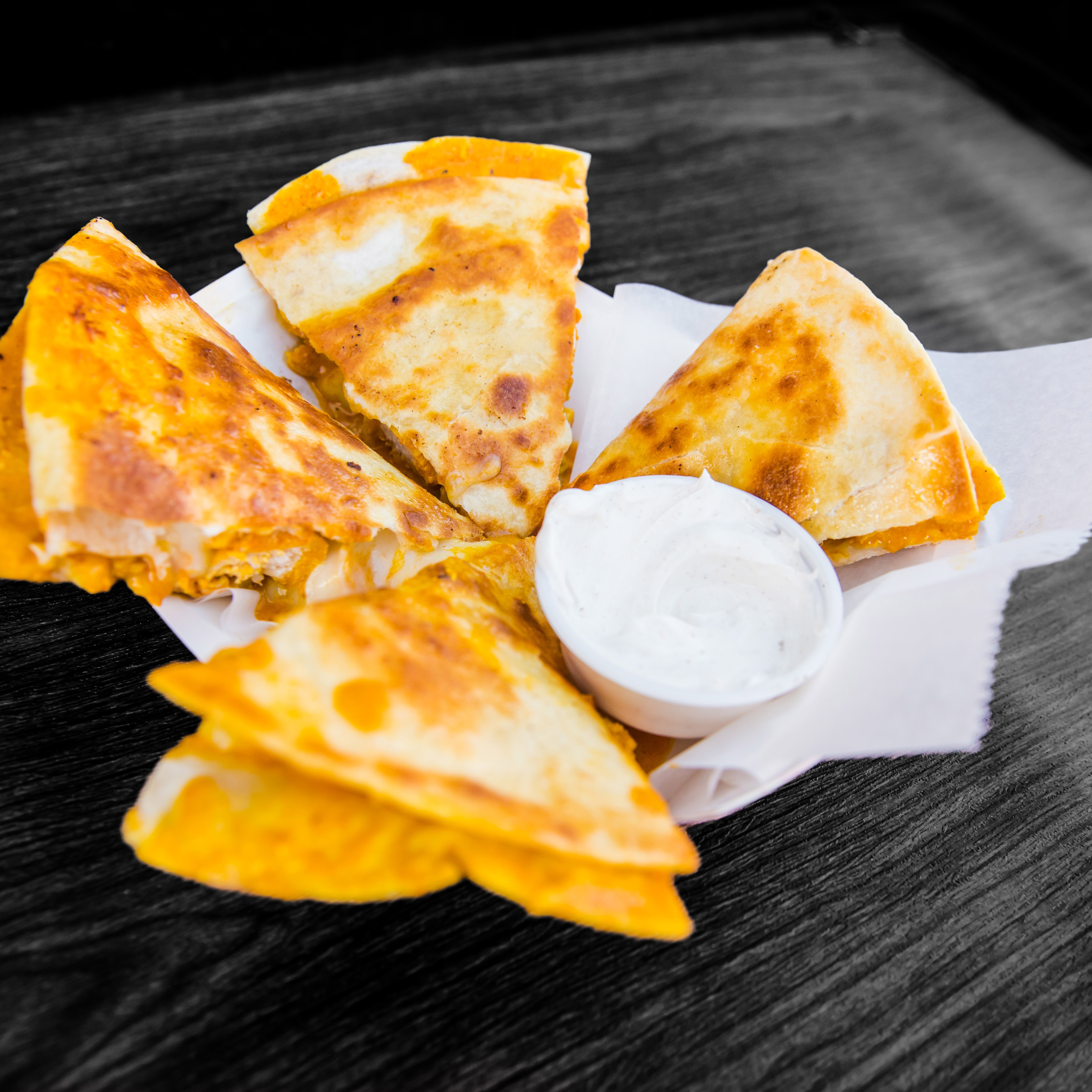 Chicken Tikka Quesadillas