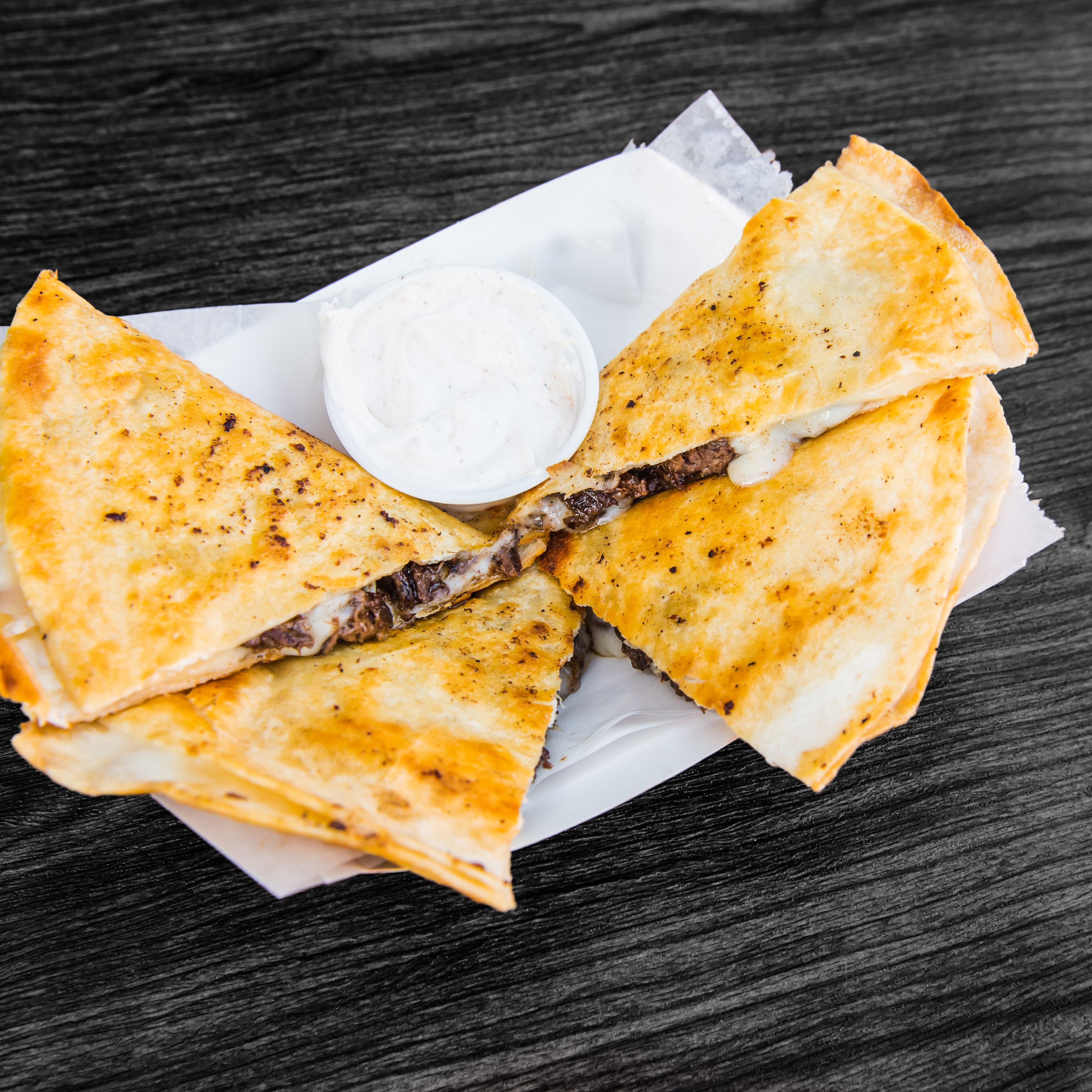 Brisket Quesadillas