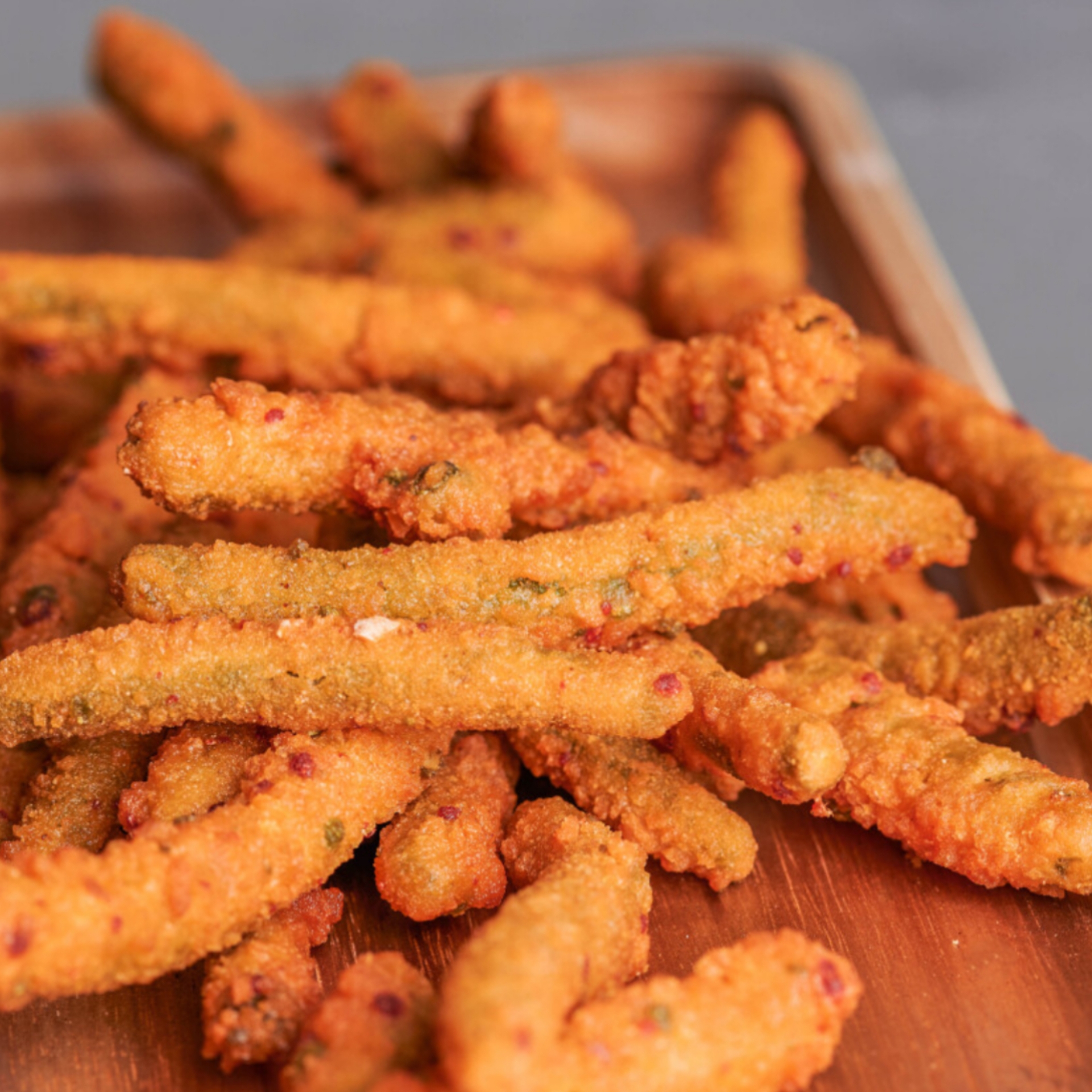 Spicy Fried Green Beans