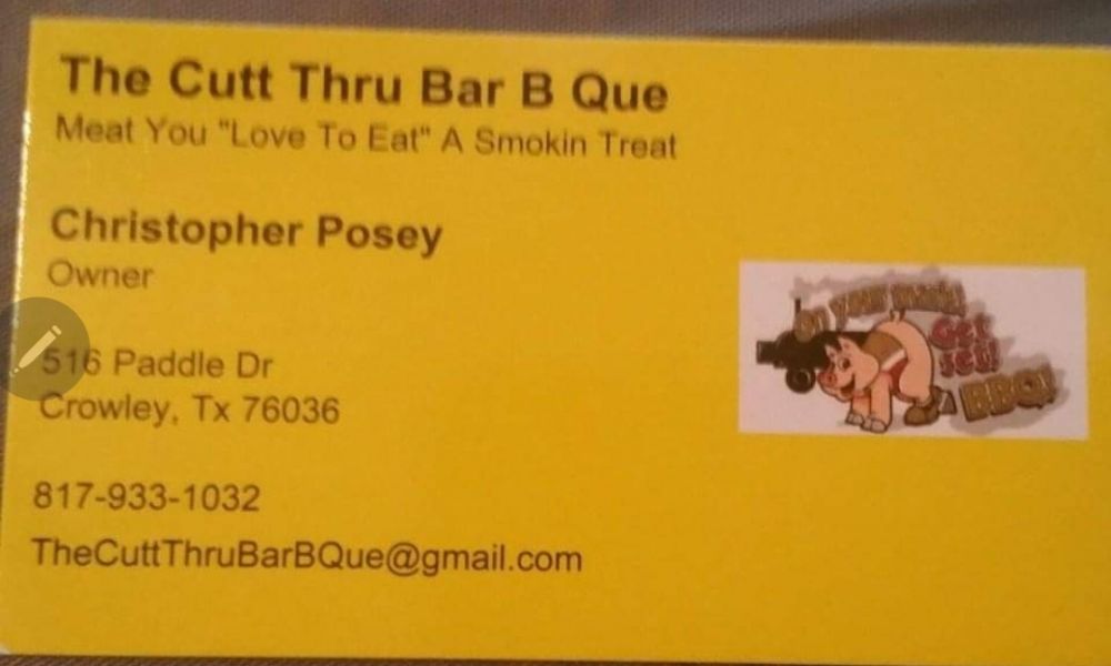 The Cutt Thru Bar B Que