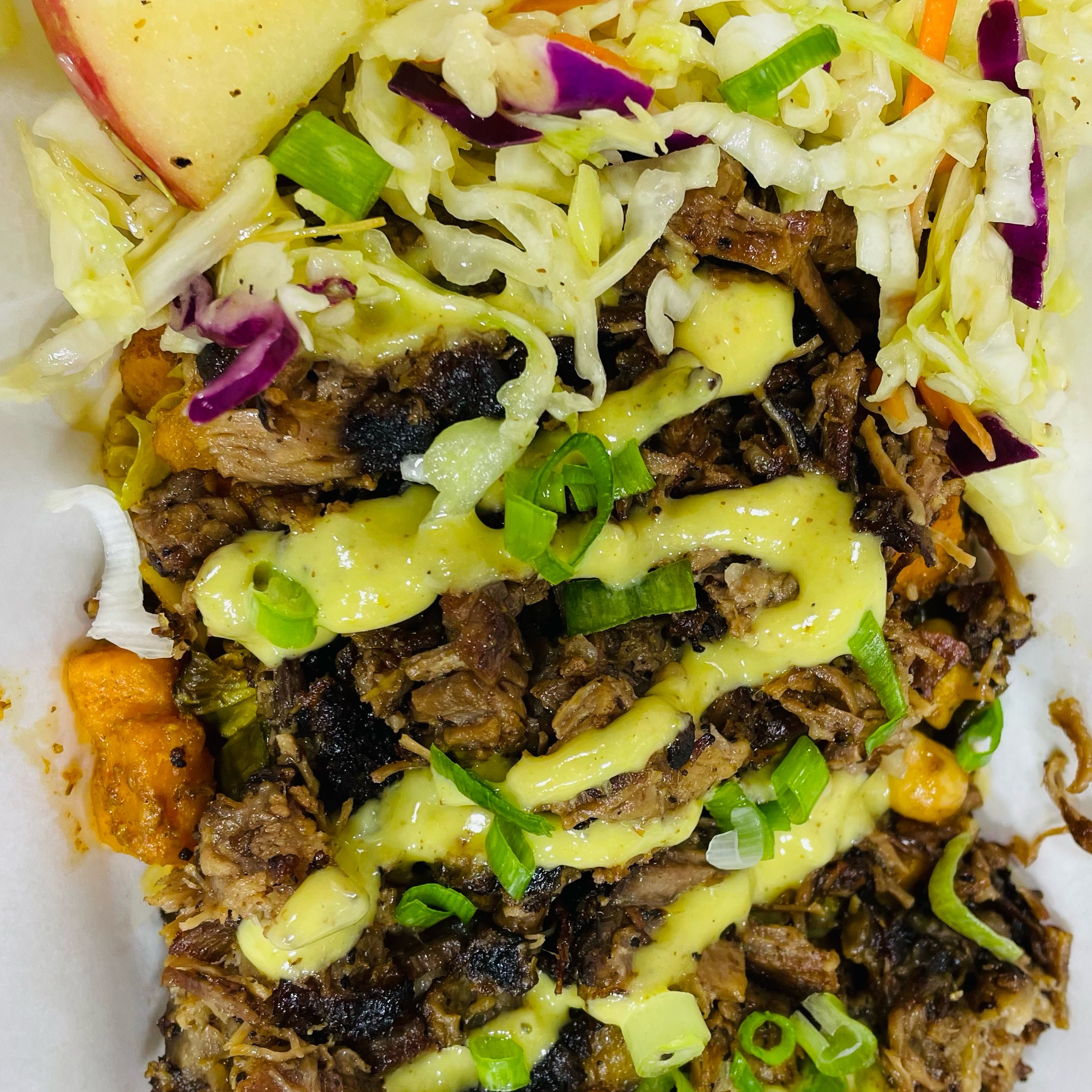 Pulled pork bowl