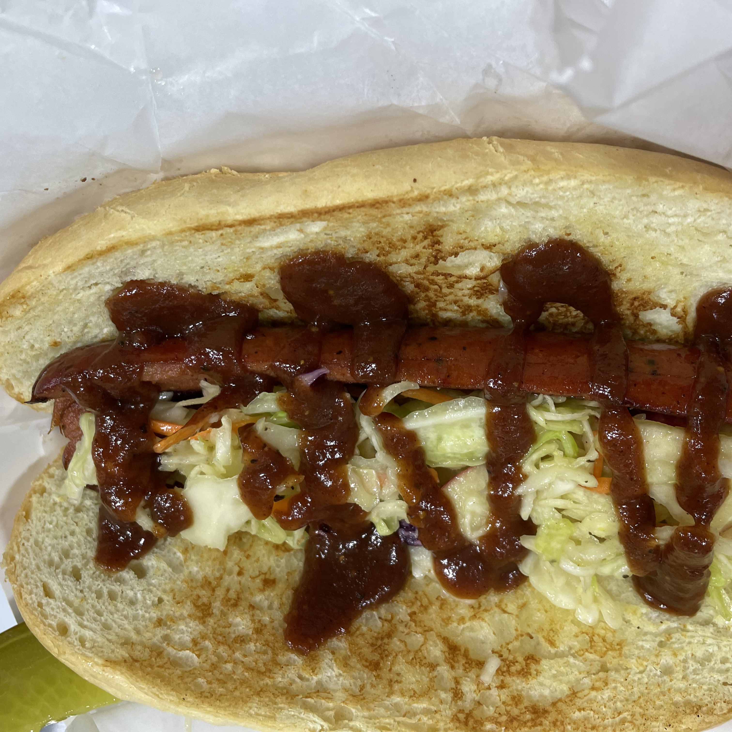 Hot link sandwich