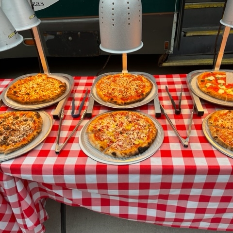 Woodfired pizzas