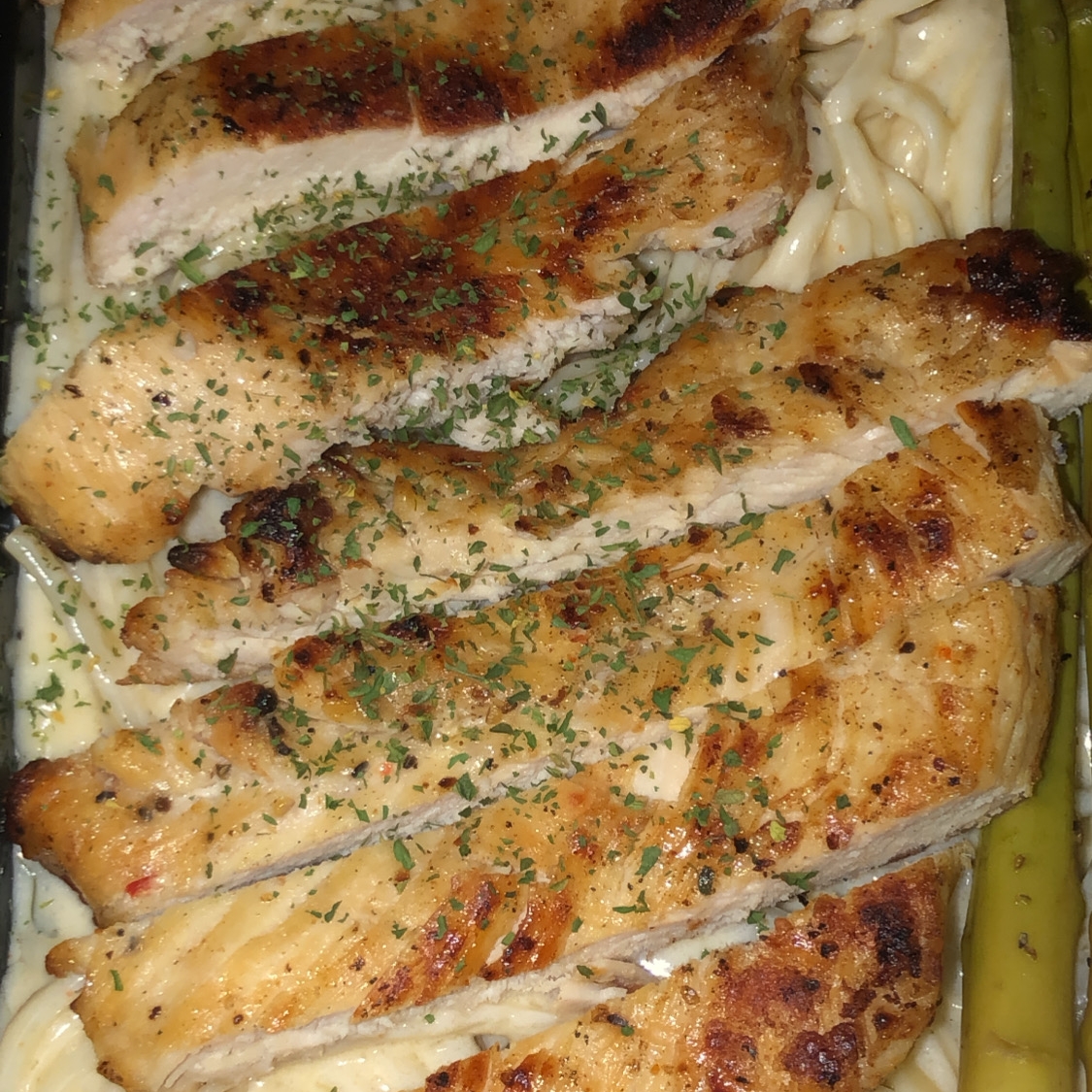 Chicken Linguine Alfredo