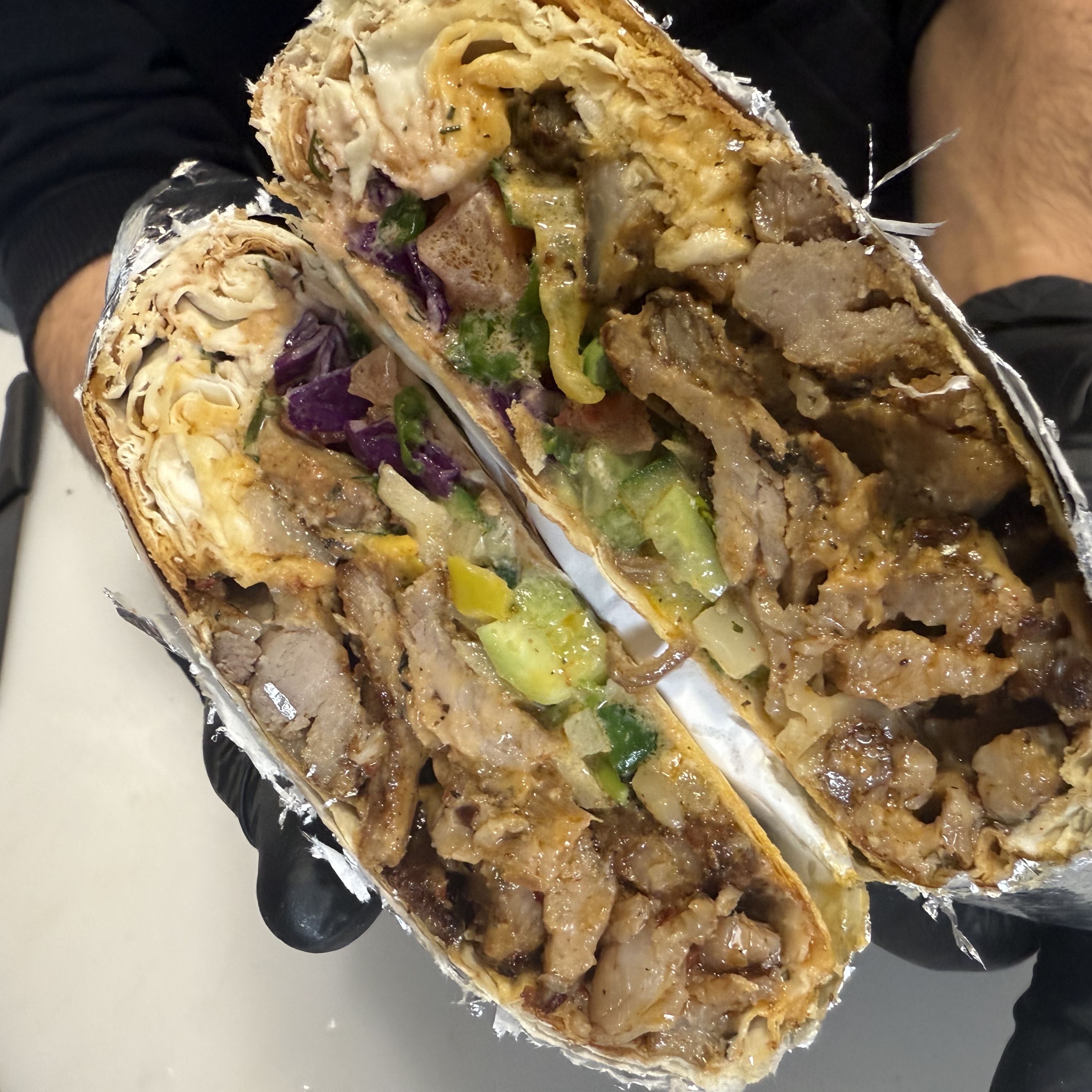Beef Shawarma Wrap