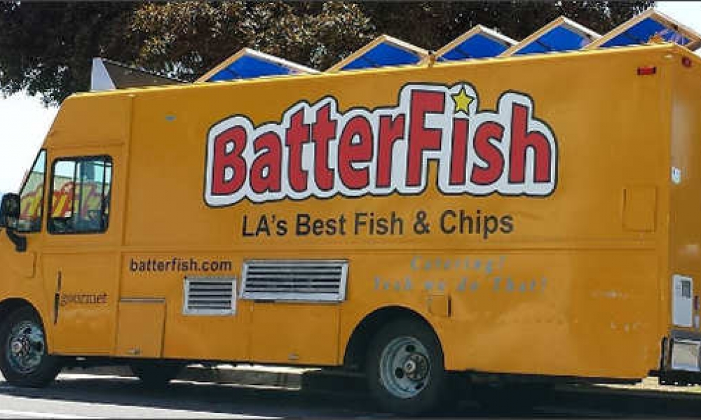 Seafood Food Truck Logo