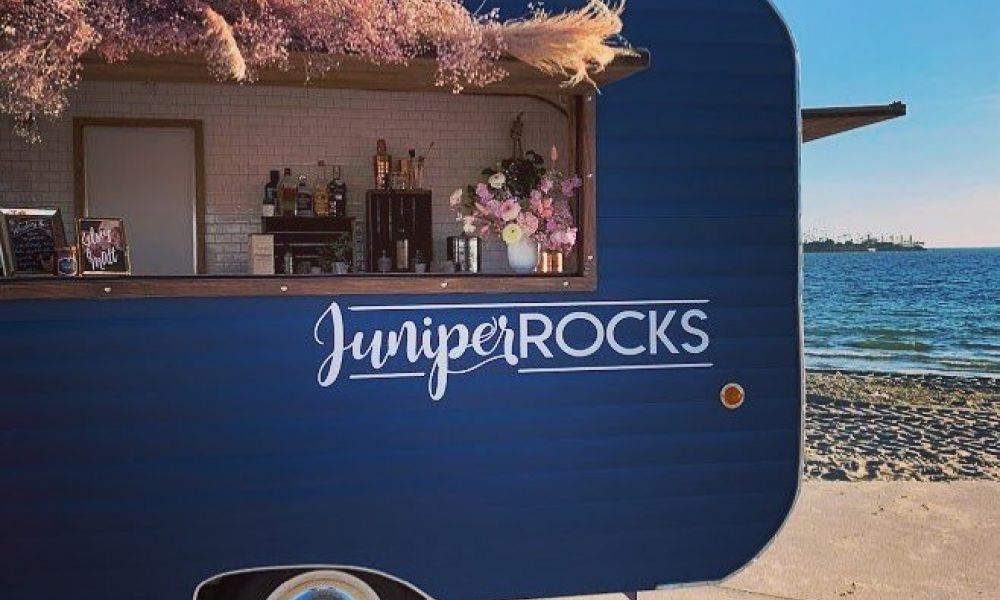 Juniper Rocks Vintage Trailer Bar