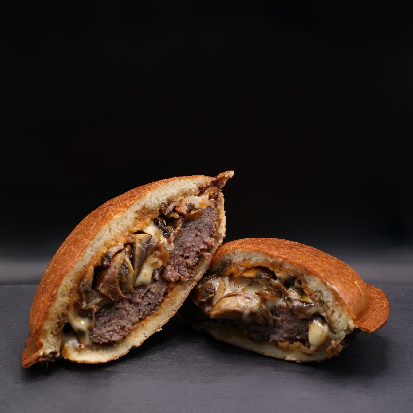 swiss UFO burger 