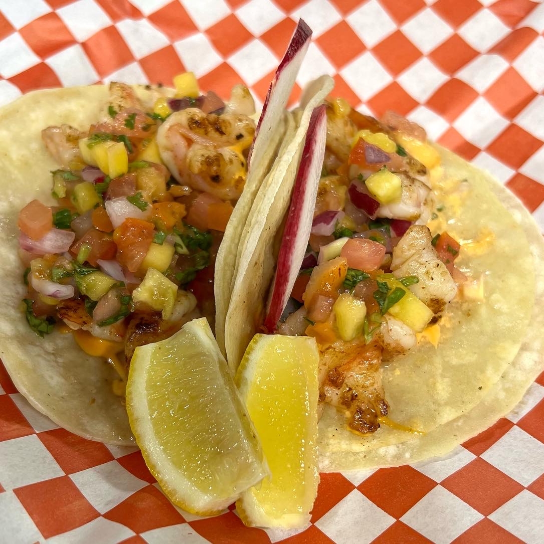 Shrimp tacos