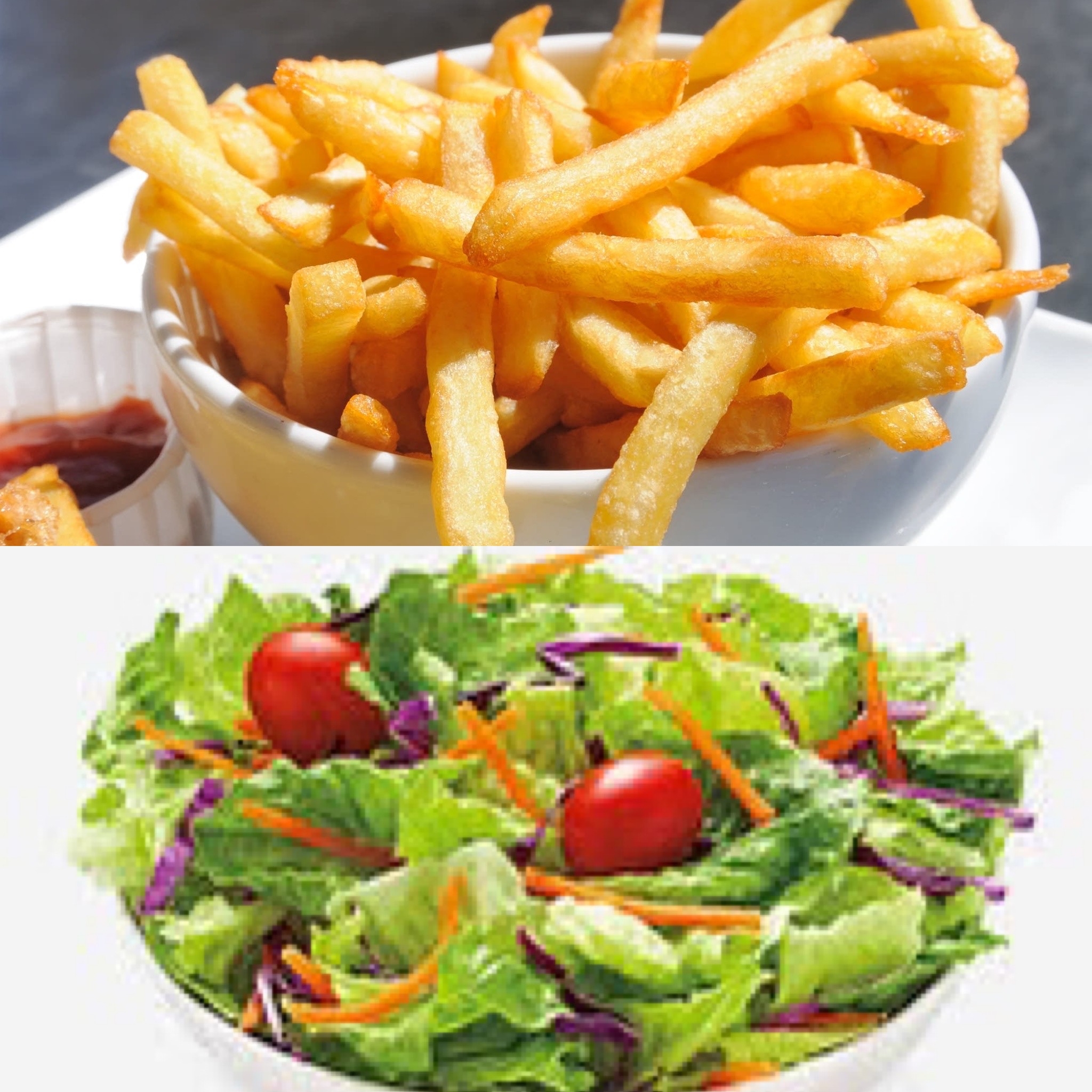Side salad or side of fries
