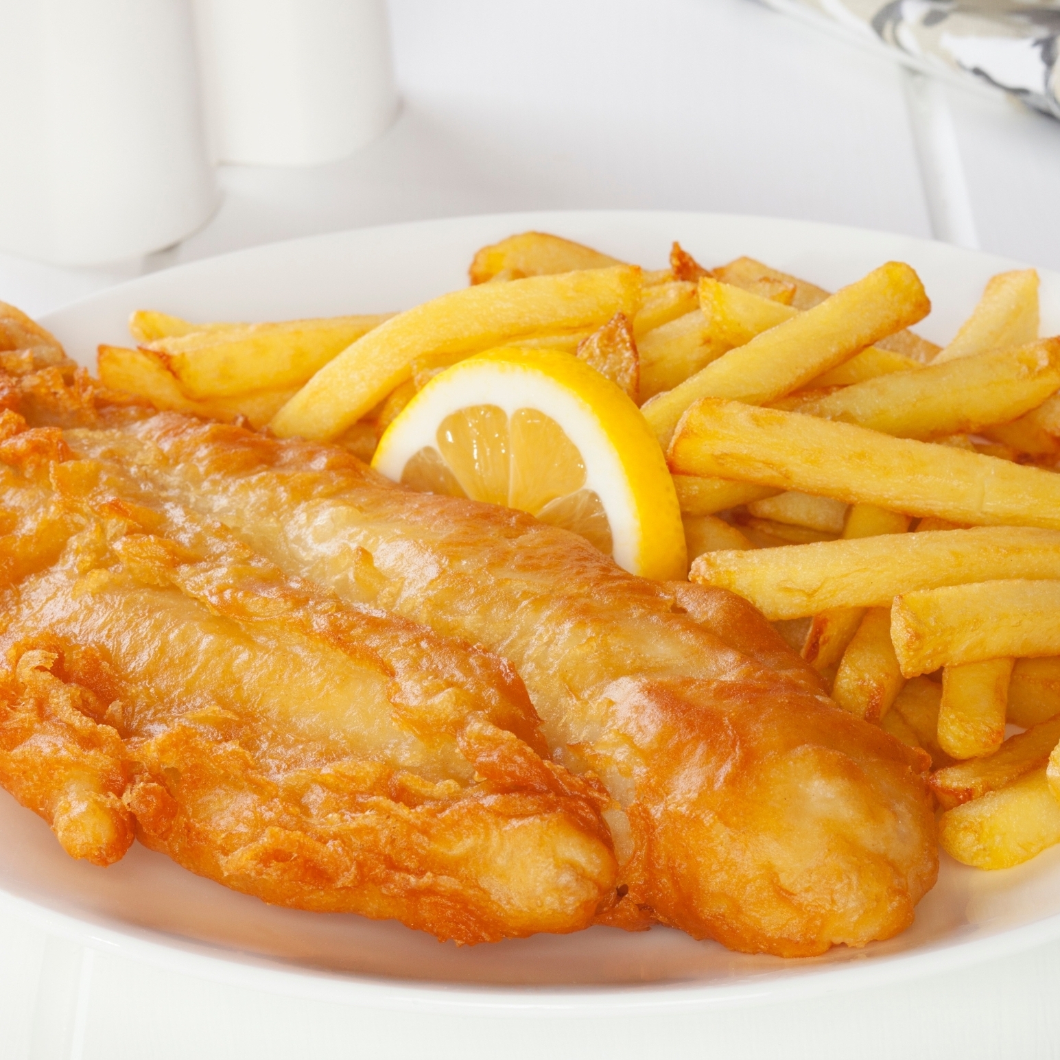 Beer Battered Fish & Chips