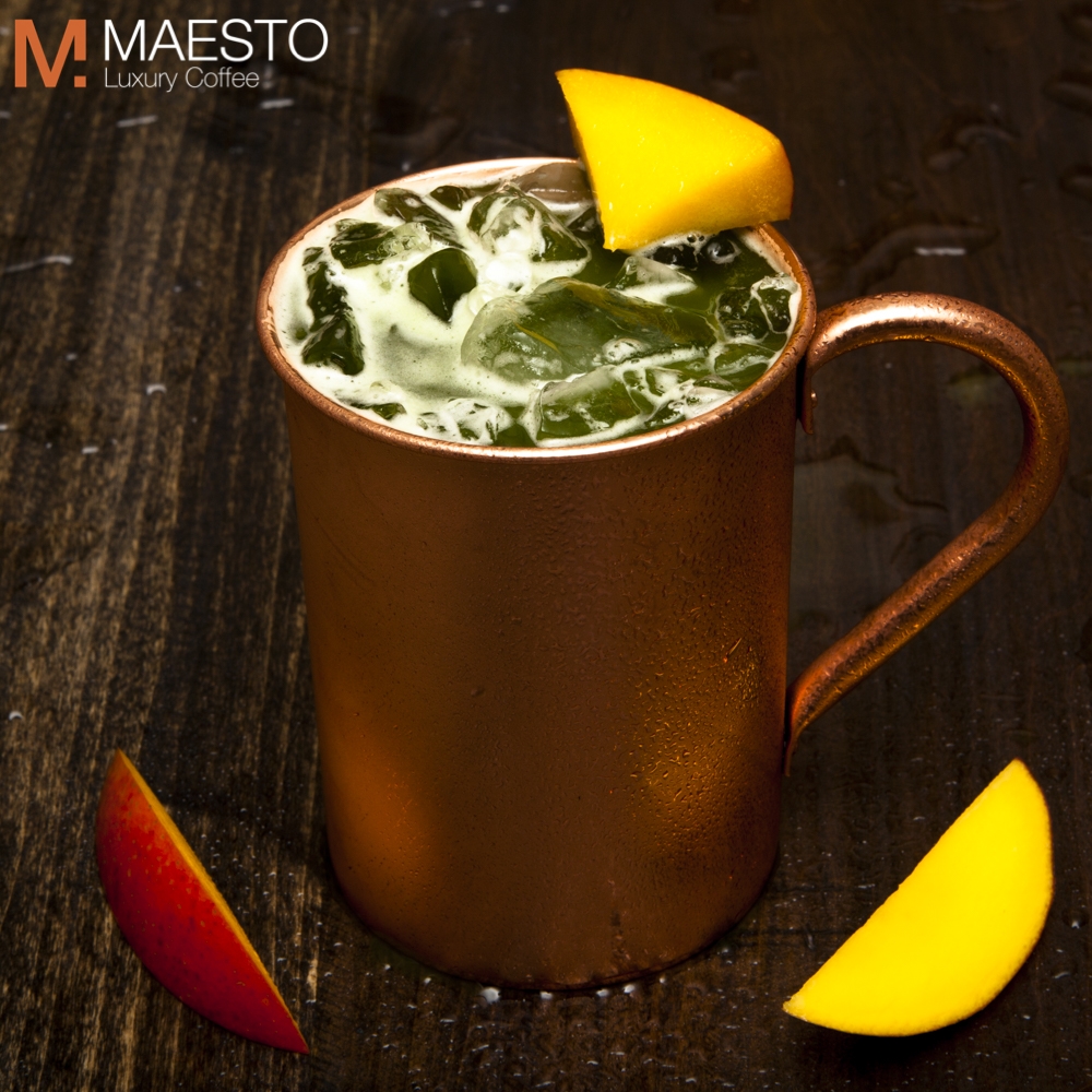 Mango Matcha Iced Tea