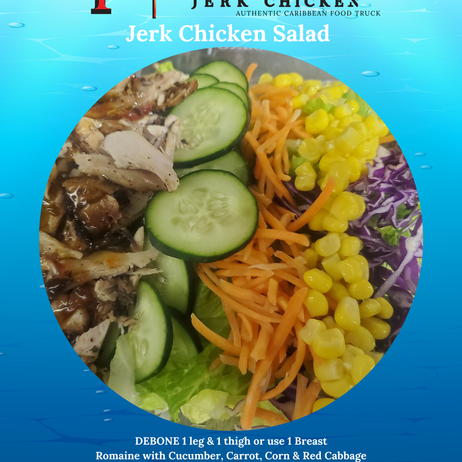 #5 Jerk Chicken Salad