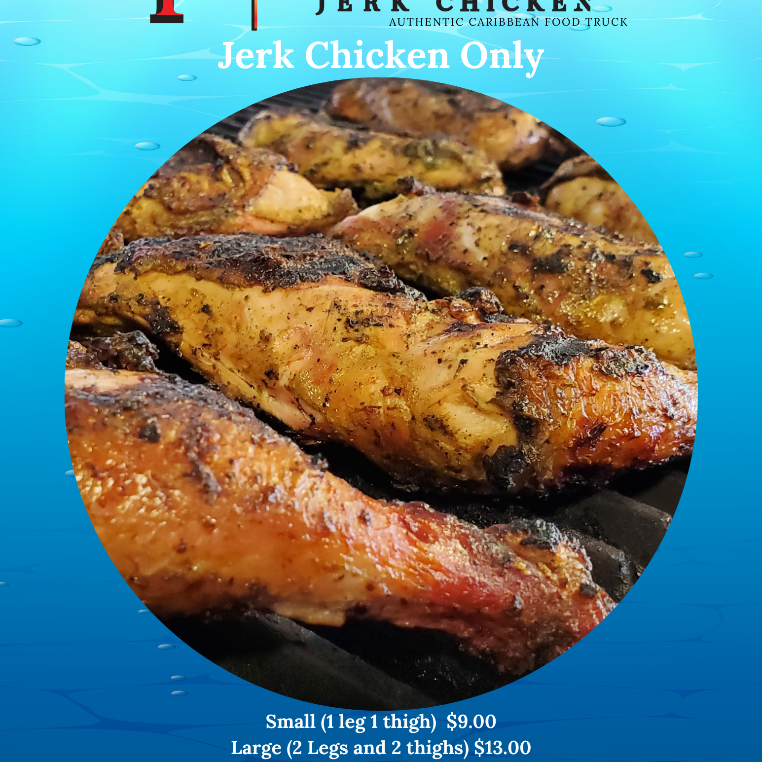 Small Jerk Chicken Only