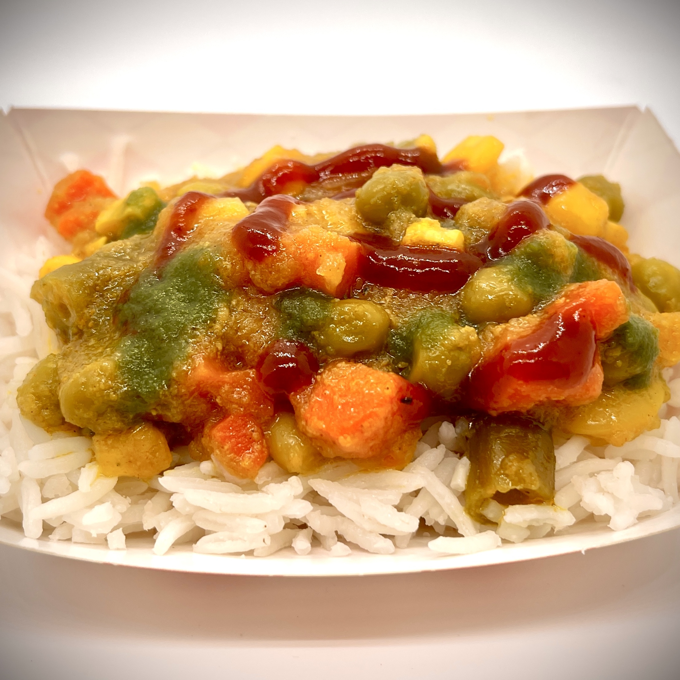 Mixed Veggie Curry Bowl