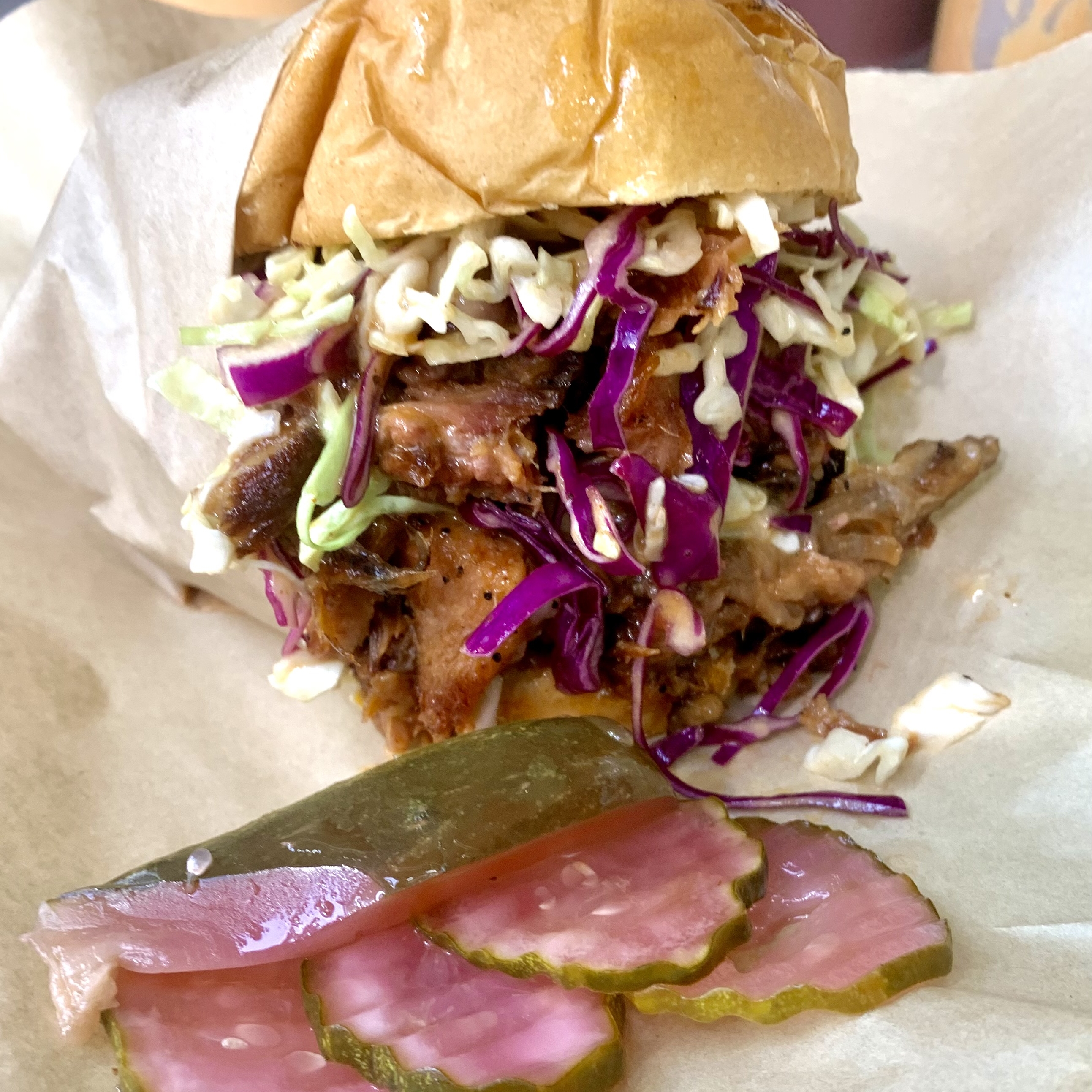 BBQ Pulled Pork Sando