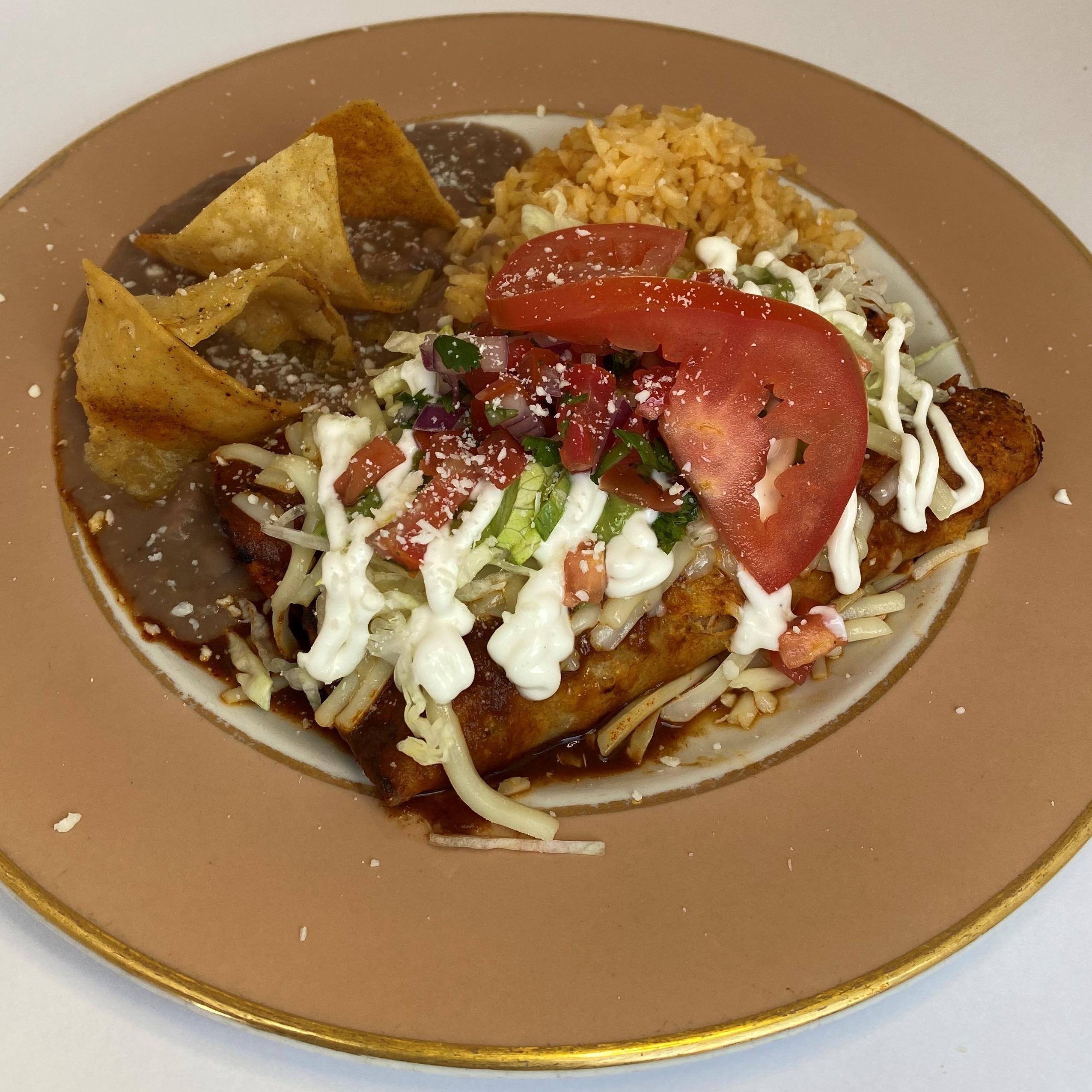 Enchiladas Plate