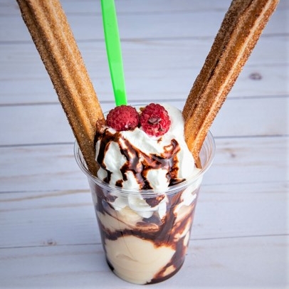 CHURRO SUNDAE