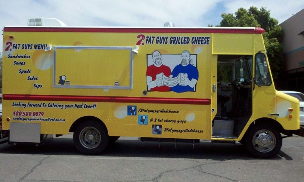 2 Fat Guys Grilled Cheese