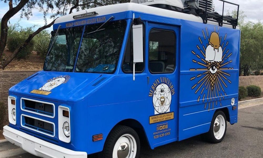 Merkin Vineyards Gelato Wagon