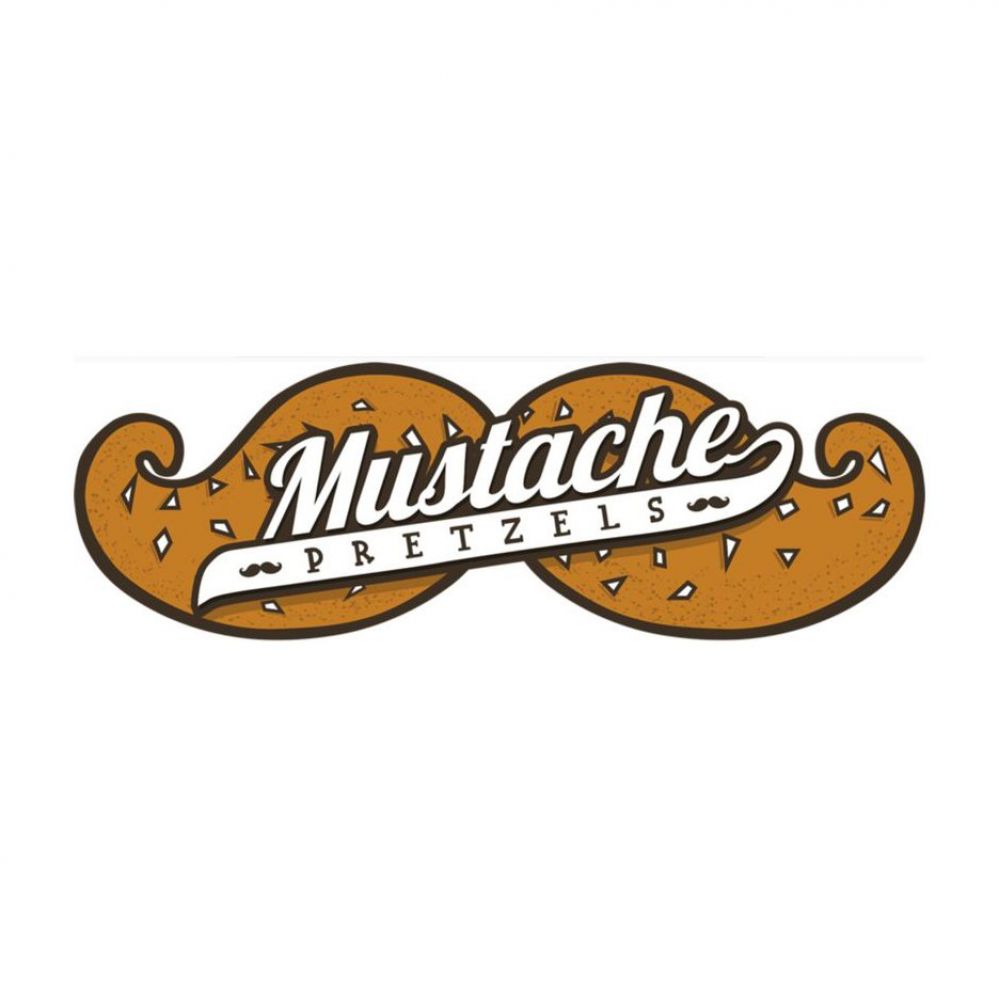 Mustache Pretzels