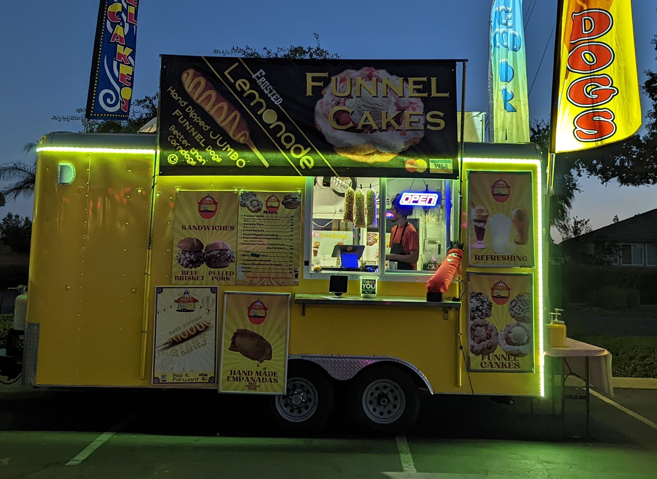 Carnival Food  Trailer