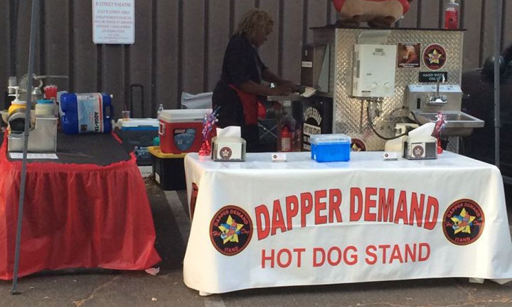 Dapper Demand Hot Dog Stand