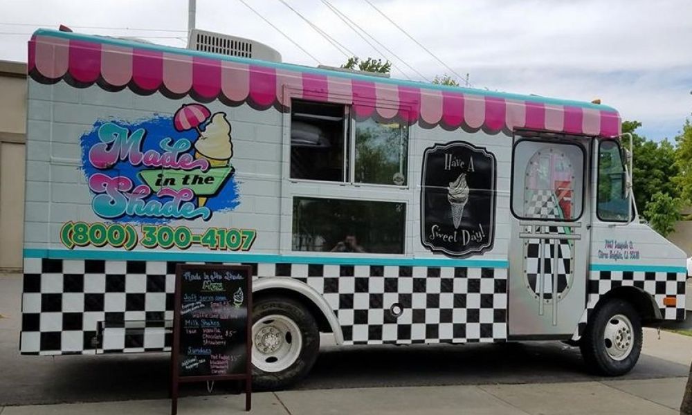 Made In The Shade Mobile Ice Cream Parlor