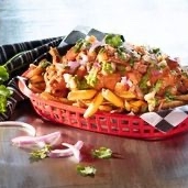 Butter Chicken Loaded Fries