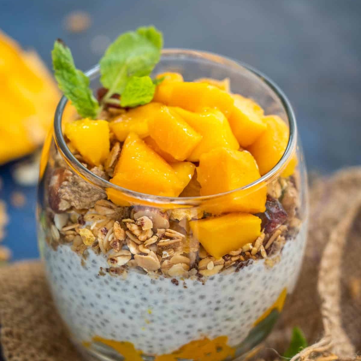 Mango Chia Pudding
