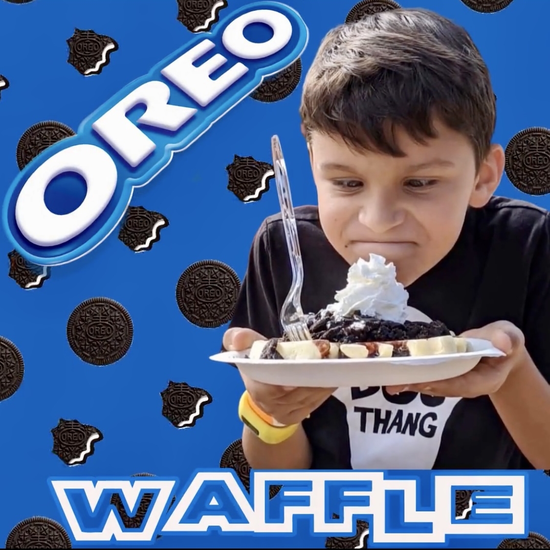 Oreo & Hershey's Waffle